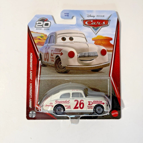 Disney Pixar Cars 20. Yıl Jimmy Lugwrench No.26 Metal Diecast Araç 2026