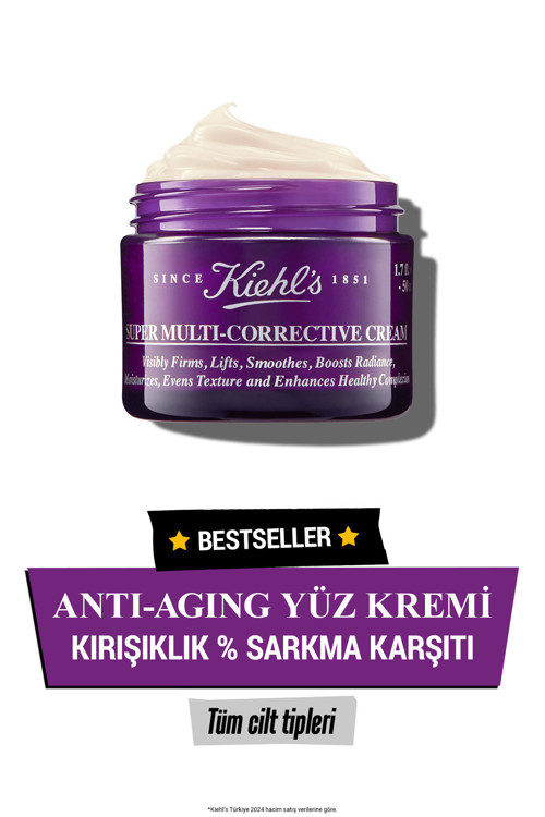 İnce Çizgi Ve Kırışıklık Karşıtı 7'li Etki Sunan Super Multi Corrective Bakım Kremi 50 Ml