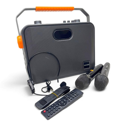 Rose HP-501 Acoustic Taşınabilir Ses Sistemi 150Watt 2xEl 1xKafa Telsiz Mikrofonlu Set