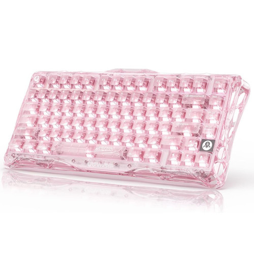 Mercury K1 Lite RGB Işıklı Kablosuz Mekanik Gaming Klavye, İngilizce Q, Crystal Rose
