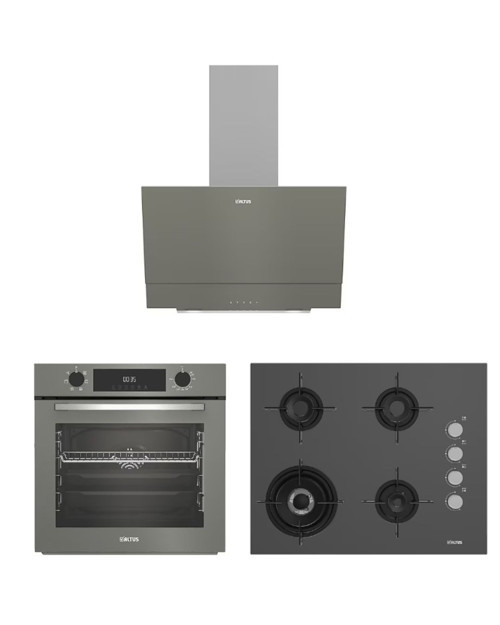 ALA 322 G + ALA 189 GG + ALA 510 G Gri Ankastre Set