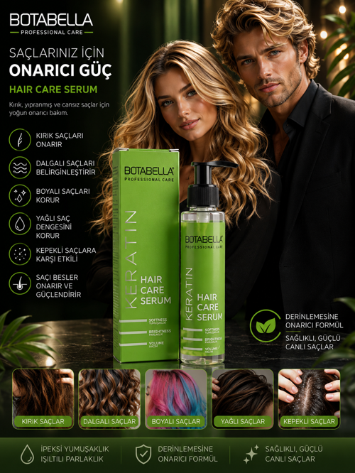 Keratin Profesyonel Saç Bakım Serumu 125 Ml