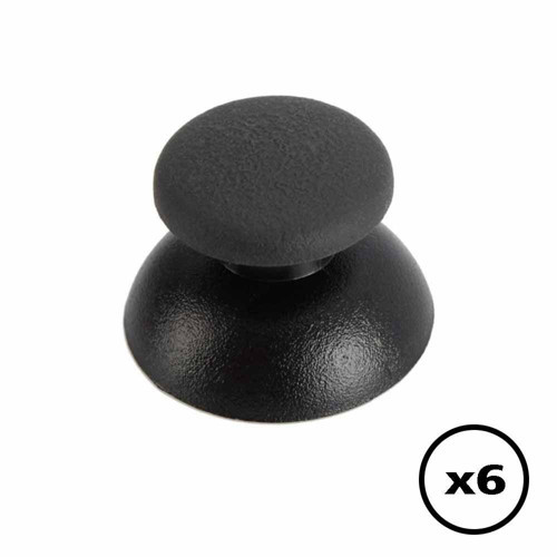 6 ADET PS3 Analog Topuz Playstation 3 Analog Başlık Cap PS3 Kol Tamiri Analog Kep PS3 Yedek Parça