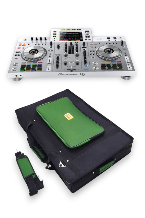 Xdj Rx2 Setup Için Uyumlu Çanta Soft Case Kılıf. Siyah Haki.