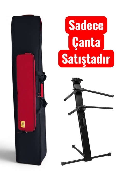 Uyumlu Taşıma Çantası Keyboard ve Org Sehpası İçin Soft Case Çanta