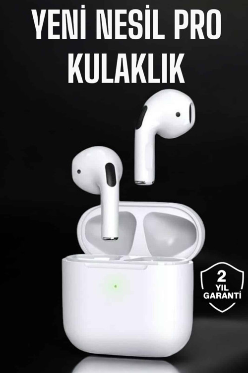 Beyaz Yeni Nesil Pro Bluetooth Kulaklık Yüksek Ses Kaliteli ANC Özelliği CZPRO5BEYAZ3