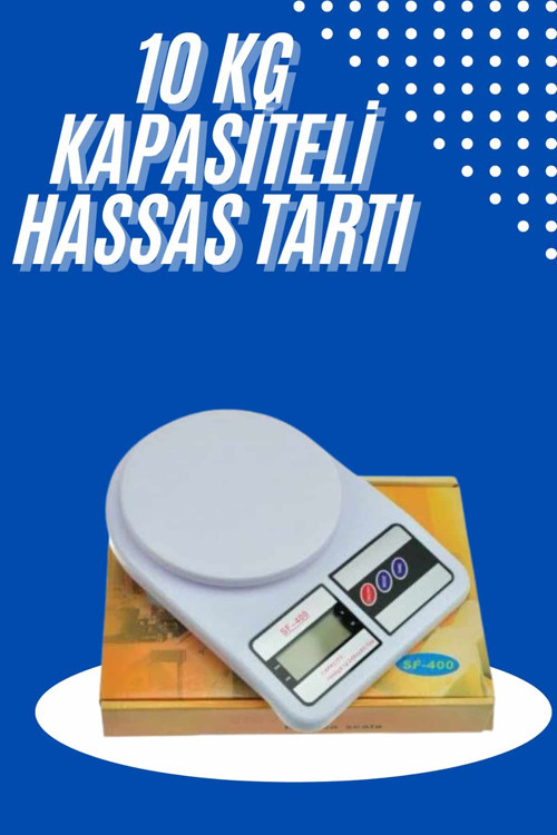 Yeni Nesil Taşınabilir Dijital Hassas Mutfak Tartısı Mutfak Terazisi Hassas Ölçüm 10 Kg CZZZHASSASTA