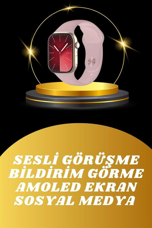 Akıllı Saat İos Andorid Destekli Arama Özeliği Sensörlü Bluetooth Bağlantılı UCZT900SAAT1