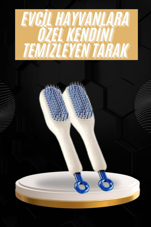Kolay Temizlenen Fırçası Evcil Hayvanlara Özel Tüy Temizleme ZZKENDİNİTEMİZLEYENTARAKKKK1