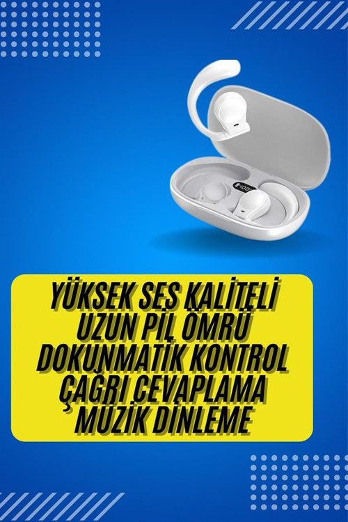 Android ve İOS Uyumlu Bluetooth Küpe Kulaklık Bluetooth Kulaklık Kablosuz UCZZZR14KULAKLIKKK1