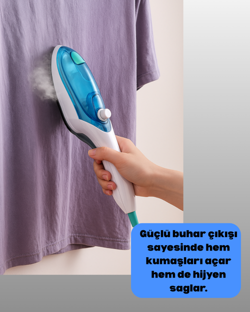 Buharlı Ütü Askıda Kullanım Kolaylığı ile Pratik Çözüm ZTOBİÜTÜÜÜÜ-7