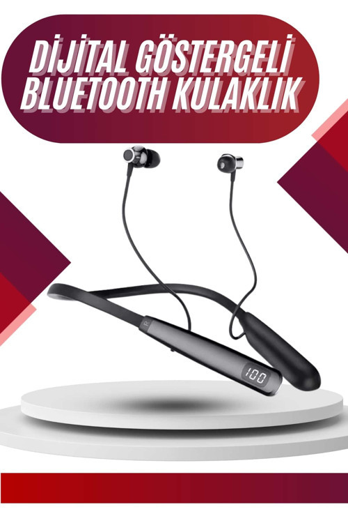 100 Saat Bluetooth Kulaklık Dijital Göstergeli ANC Özelliği Kablolu UCZZZY12KULAKLIKKKKK1