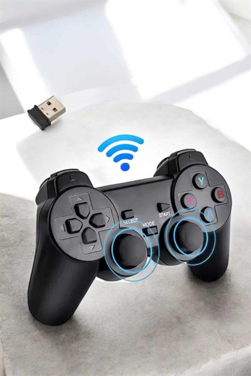 Game Stick 2000 Oyunlu 2.4G Kablosuz Çift Kol Yüksek Hassasiyetli Wireless UCZGAMESTİCK1