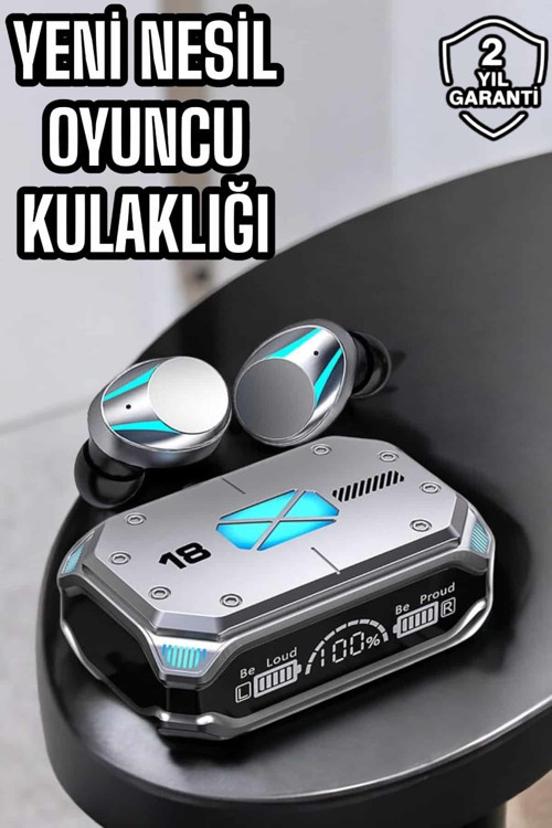 Yeni Nesil Kablosuz Bluetooth Kulaklık Dijital Göstergeli 5.3 Bluetooth CZM41KULAKLIK1