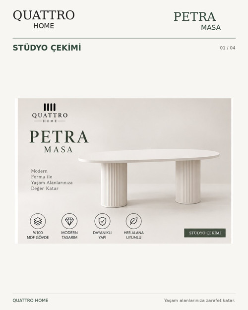 PETRA YEMEK MASASI