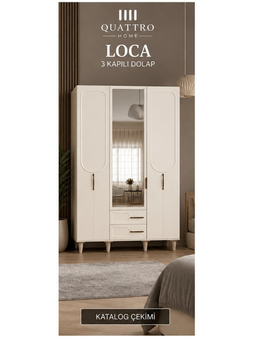 LOCA 3 KAPAKLI DOLAP