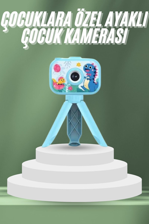 Çocuklara Özel Ayaklı Mini Fotoğraf Makinesi Dijital LCD Ekran CZZZLFY6KAMERAAAA3