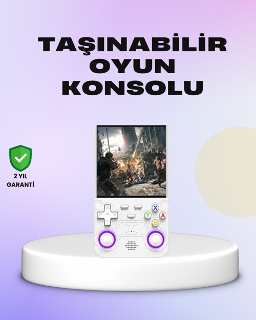 128GB Hafızalı Retro Oyun Konsolu WiFi Destekli El Konsolu