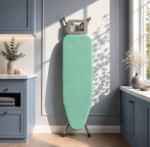 Duck Kumaş Keçeli Ütü Masası Kılıfı - 55x140 cm - Mint