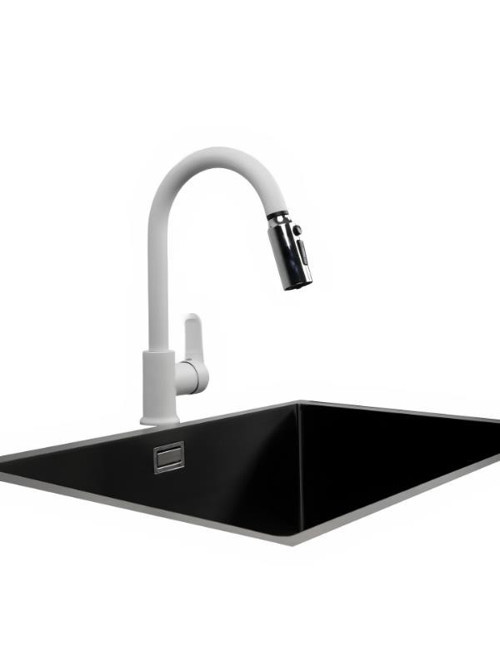 GLMBC CL978-02 Lume 3 Yollu Beyaz Spiralli Mutfak Bataryası