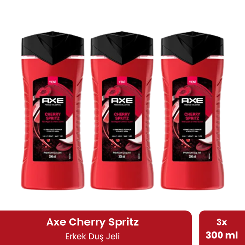 Premium Collection Duş Jeli Cherry Spritz 300 ml x 3 Adet
