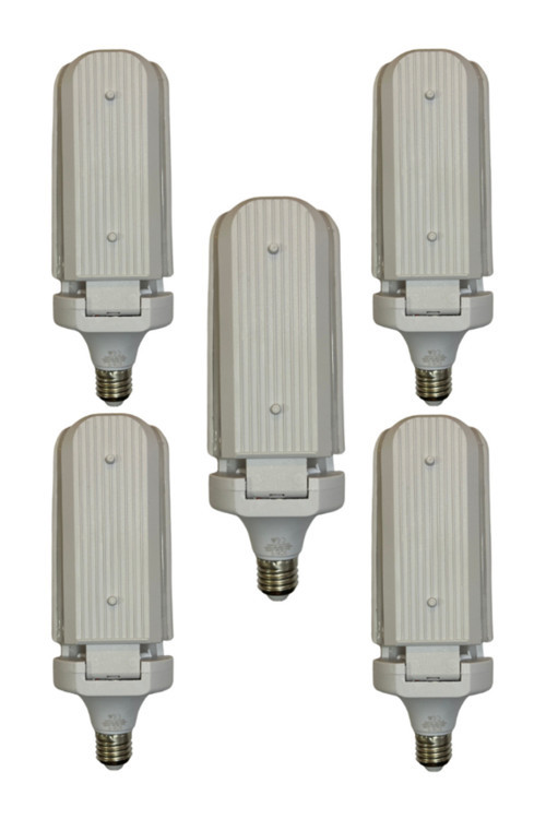 (5 Adet) 30W (270W) Beyaz Işık E27 Duylu (Kalın Duy) Led Pervane Ampul