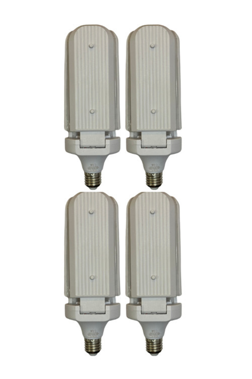 (4 Adet) 30W (270W) Beyaz Işık E27 Duylu (Kalın Duy) Led Pervane Ampul