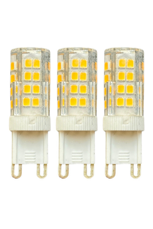 (3 Adet) 6W 3000K (Sarı Işık) G9 Duylu Led Kapsül Ampul