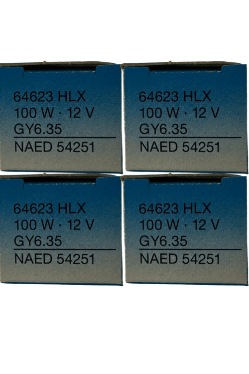 64623 Hlx 100W 12V Gy6.35 Duylu Eva Halojen Ampul (4 Adet)