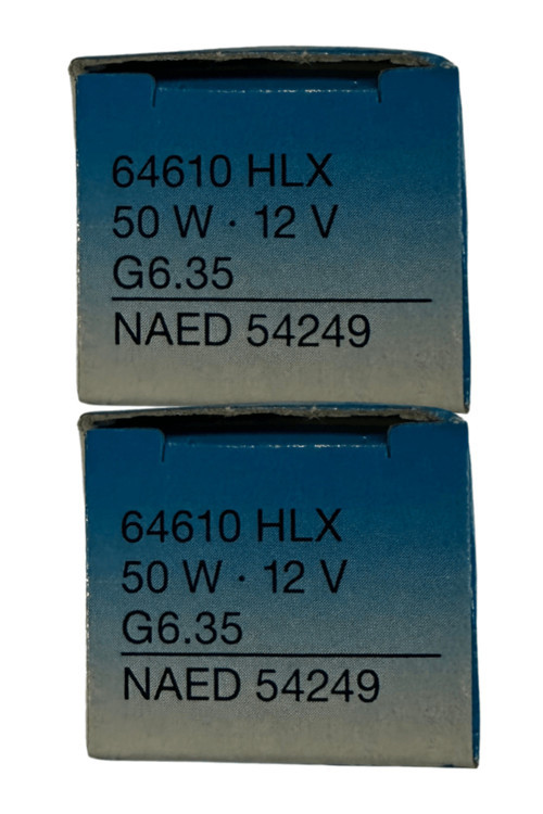 64610 Hlx 50W 12V G6.35 Duylu Brl Mikroskop Lambası (2 Adet)
