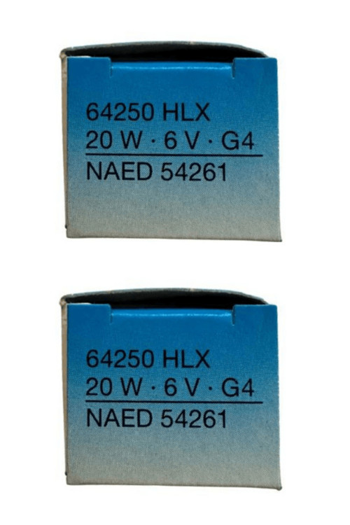 64250 Hlx 20W 6V G4 Duylu Esb Halojen Ampul (2 Adet)