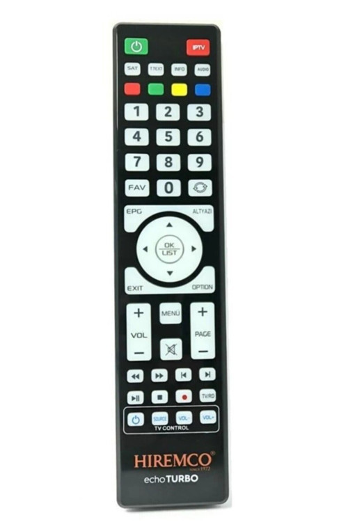 Hiremco Echo Turbo Hd Uydu Kumandası Hrm006