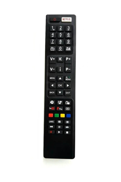 Vestel Netflıx Tuşlu Smart Led Tv Kumanda Rm-313M Bb-313M