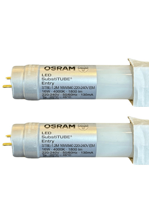 16W 4000K (Günışığı) G13 Duylu Led Floresan (2 Adet)