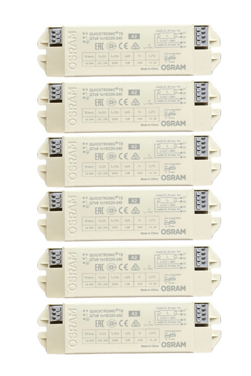 1X18 Balast Elektronik Balast (6 Adet)