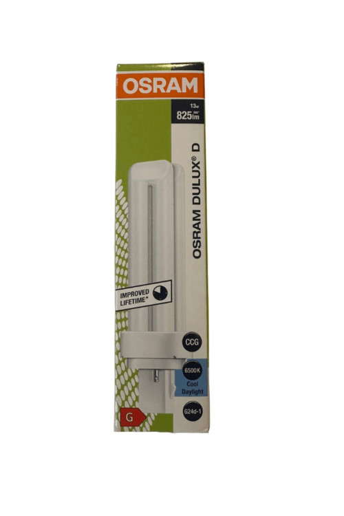 Dulux D 13W 865 6500K Beyaz Işık 2 Pinli G24D-1 Duylu