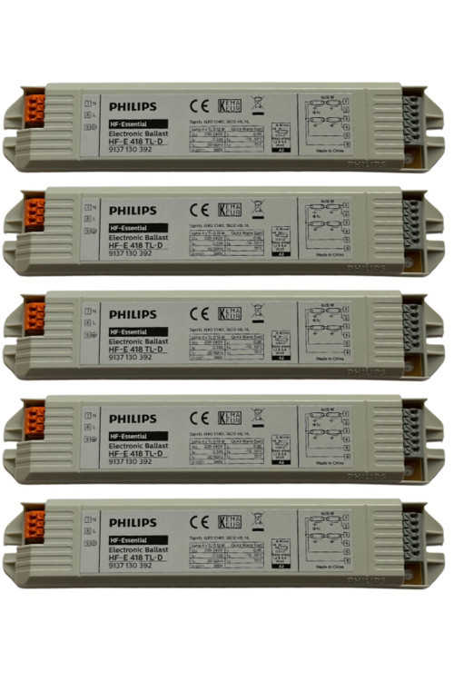 Hf-E 4X18W Elektronik Balast (5 Adet)