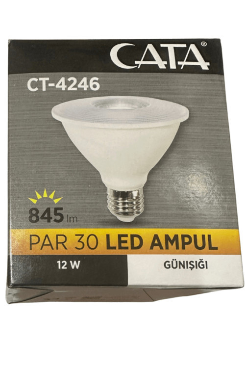 Ct-4246 12W Günışığı E27 Duylu Par30 Led Ampul (8 Adet)