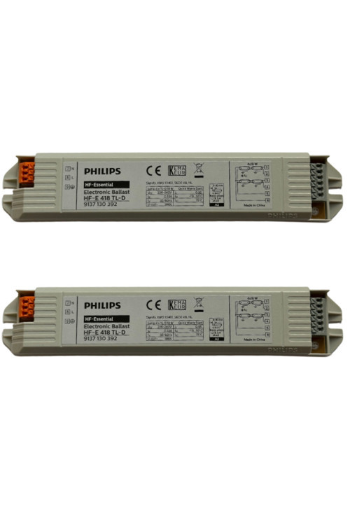 Hf-E 4X18W Elektronik Balast (2 Adet)