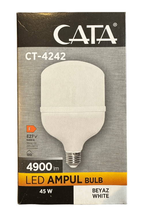 Ct-4242 45W 6400K (Beyaz Işık) E27 Duylu Led Torch Ampul