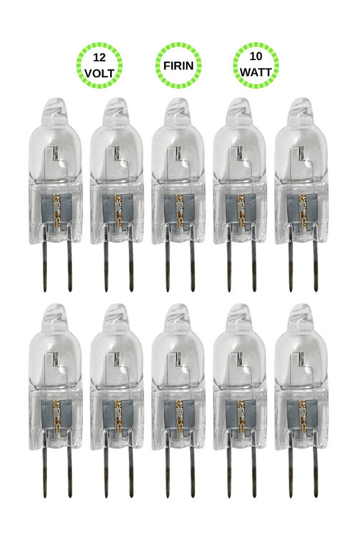 (10 Adet) Ledvance 12Volt 10W Sarı Işık G4 Duylu (İğne Bacak) Fırın Ampulü