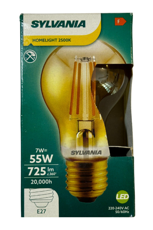 7W 2500K (Sarı Işık) E27 Duylu Rustik Led Ampul