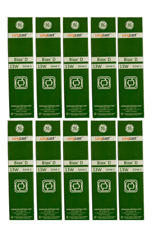 13W 827 2700K (Sarı Işık) 2 Pinli G24D-1 Duylu Plc Ampul (10 Adet)