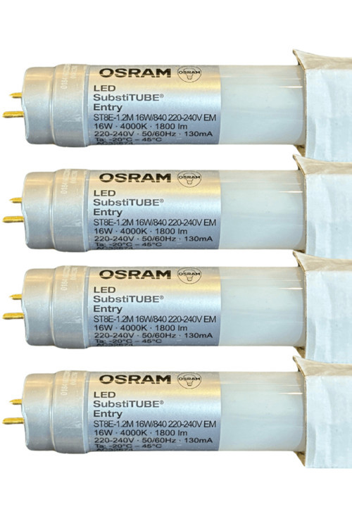 Substitube 16W 840 4000K (Günışığı) G13 Duylu Led Floresan (4 Adet)