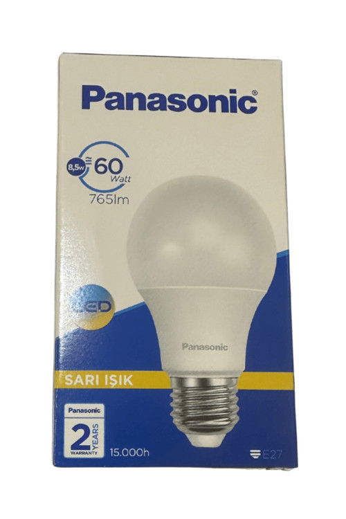 8.5W (60W) 2700K (Sarı Işık) E27 Duylu Led Ampul