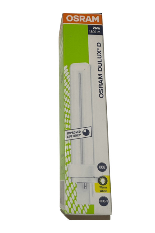 Dulux D 26W 830 3000K (Sarı Işık) 2Pinli G24D-3 Duylu Floresan Ampul (4 Adet)