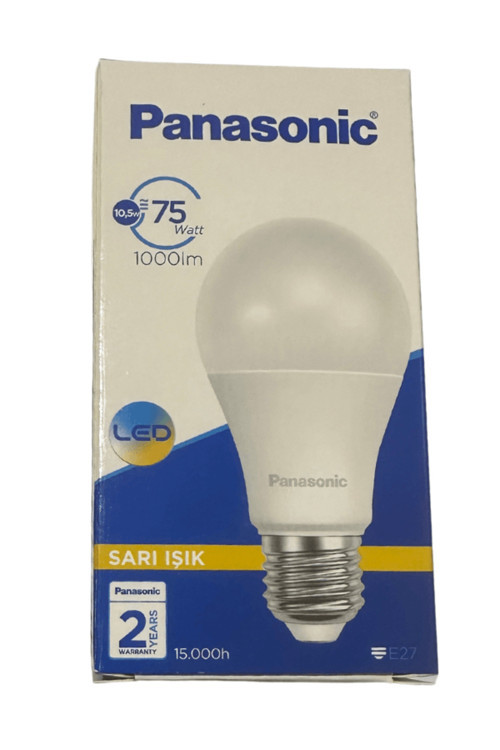 10.5W (75W) 2700K (Sarı Işık) E27 Duylu Led Ampul (2 Adet)