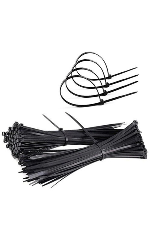 3,6*370 KABLO BAĞI SİYAH 50 PAKET (5000 ADET)