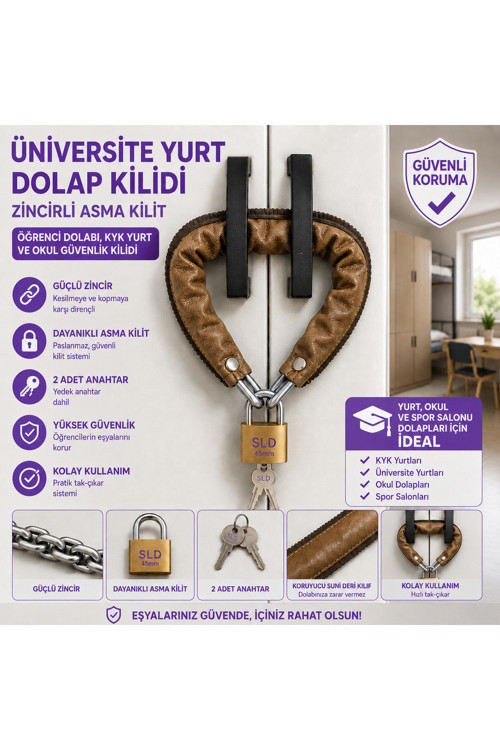 Öğrenci Yurt Dolap Kilidi