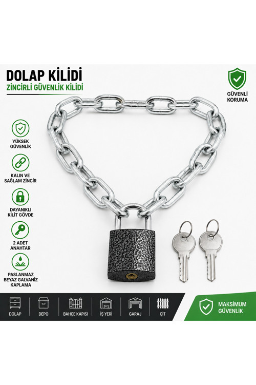 Yurt dolap kilidi spor salonu zincir Askeri dolap kilidi dolap zincir kilit